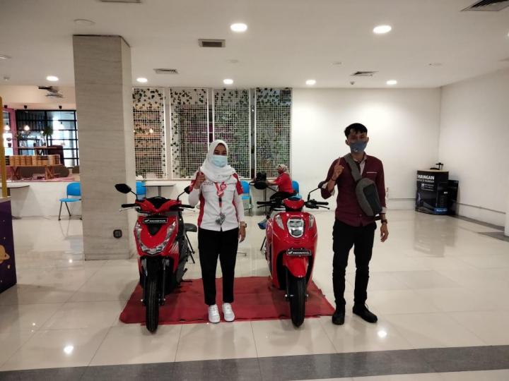NSS Kedaton Adakan Pameran Unit Honda Di Chandra Antasari